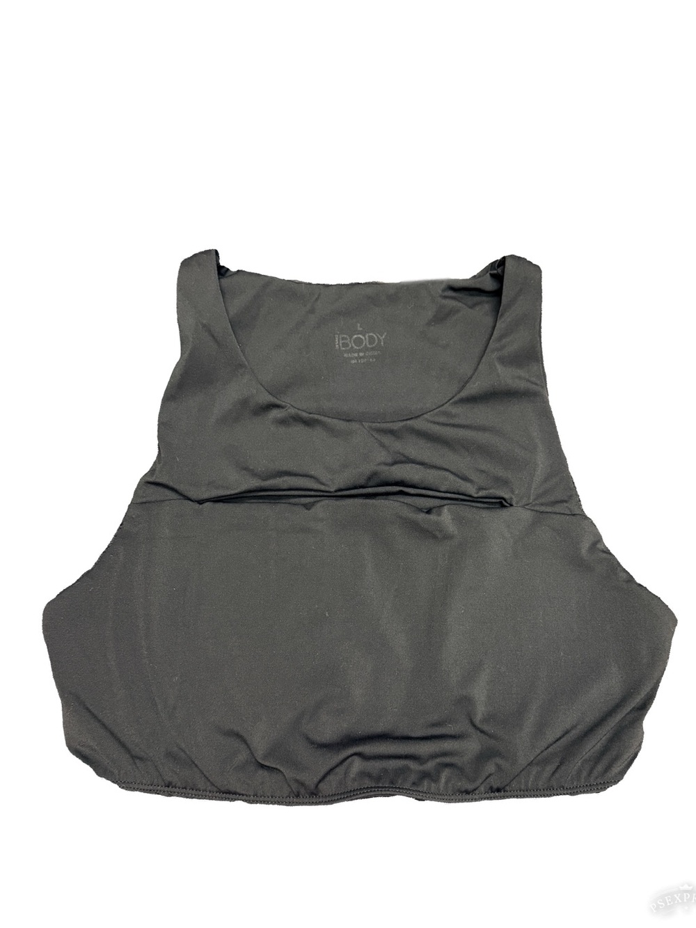 Cotton On Body Smoothing Cut Out Vestlette Padded Cropped Tank Sports Bra